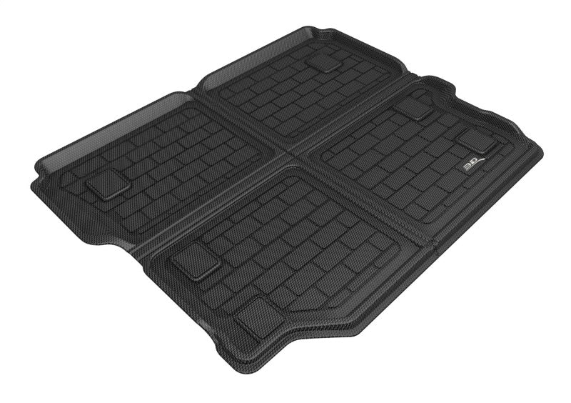 3D MAXpider 18-24 Jeep Wrangler Unlimited (Jl) No Sub No Flat Floor Cross Fold Kagu Blk Cargo Liner - M1JP0191309
