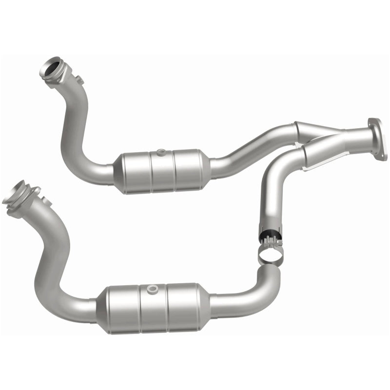 MagnaFlow DF Cat Conv 08-10 Ford F-250/F-250 SD/F-350/F-350 SD 5.4L/6.8L/F-450 SD 6.8L Y-Pipe Assy - 51760