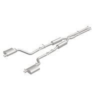 Load image into Gallery viewer, MagnaFlow Cat-Back SS 2.5in Dual Split Rear Exit (OEM Tips) 15-16 Dodge/Chrysler Charger/300 5.7L V8 - 19226