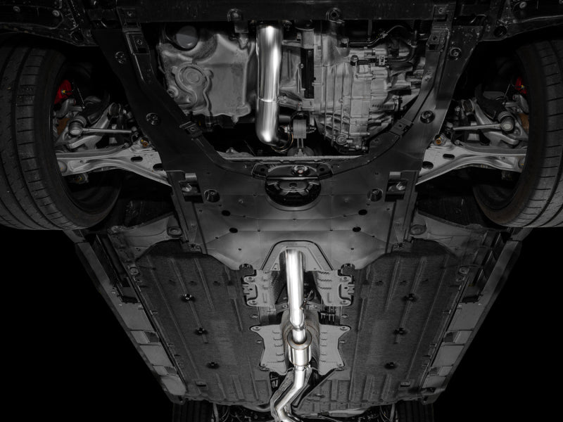 AWE Tuning 2024 Acura Integra Type S DE5 FWD Track Edition Exhaust w/ Triple Chrome Silver Tips - 3020-52335