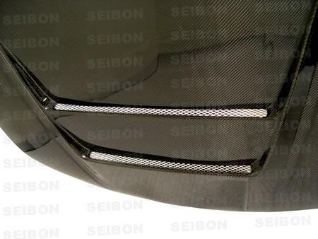 Seibon 99-01 Nissan S15 DVII Carbon Fiber Hood - HD9901NSS15-DVII