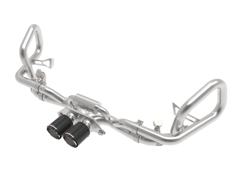 aFe 14-16 Porsche 911 GT3 991.1 H6 3.8L MACH Force-Xp 304 SS Cat-Back Exhaust System w/ Carbon Tips - 49-36450-C
