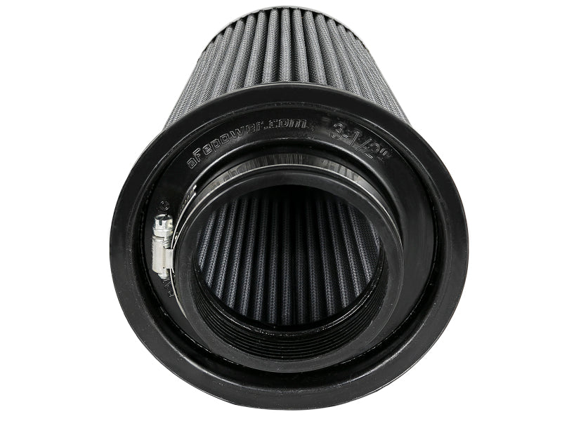 aFe Magnum FLOW Pro DRY S Air Filter 3-1/2in F x 6in B x 4-1/2in T (Inverted) x 9in H - 21-91135