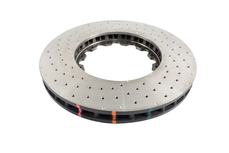 DBA 19+ Chevrolet Camaro ZL1 (w/ NAS Nuts) 5000 Series Cross Drilled & Dimpled KP Brake Rotor - DBA53940.1XD