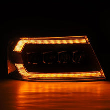 Load image into Gallery viewer, AlphaRex 04-08 Ford F-150 (No 2004 Heritage) NOVA-Series LED Proj HL Alpha-Blk w/Actv Lgt / Seq. Sig - 880128