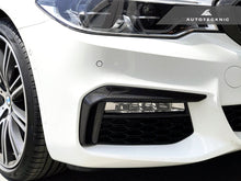 Load image into Gallery viewer, AutoTecknic Dry Carbon Front Bumper Trim - BMW G30 5-Series M-Sport