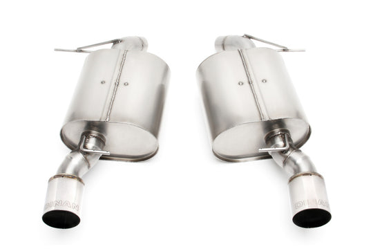 Dinan 07-11 BMW 335i/335xi (E90) Free Flow Axleback Exhaust System - Polished Tips - D660-0012