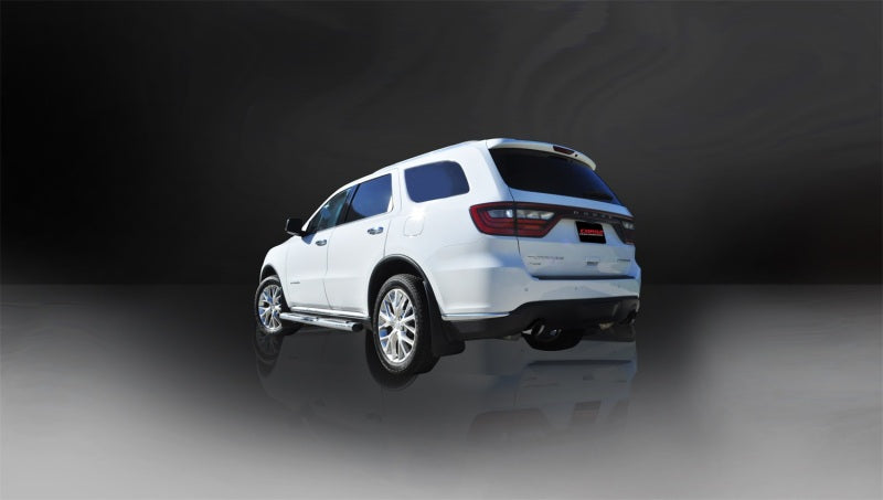 Corsa 2011-2024 Dodge Durango 5.7L V8 Black Sport Dual Rear Cat-Back Exhaust - 14459BLK