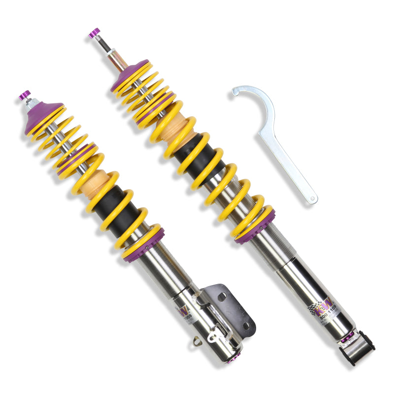 KW Coilover Kit V3 VW Golf II / Jetta II (19E) 2WD all engines - 35280003