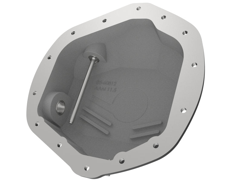aFe Power Pro Series Rear Differential Cover Black w/ Machined Fins 14-18 Dodge Trucks 2500/3500 - 46-70392