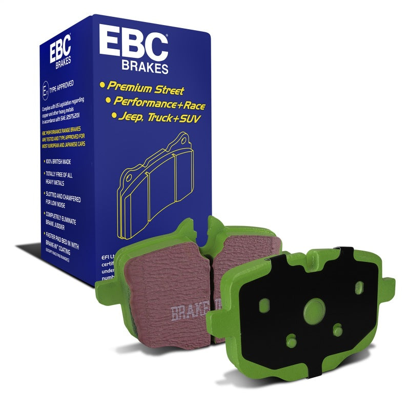 EBC 10+ BMW 535i 3.0 Turbo (F10) Greenstuff Rear Brake Pads - DP22089