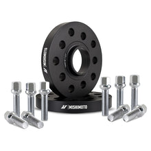 Load image into Gallery viewer, Mishimoto Wheel Spacers - 5x112 - 57.1 - 20 - M14 - Black - MMWS-009-200BK