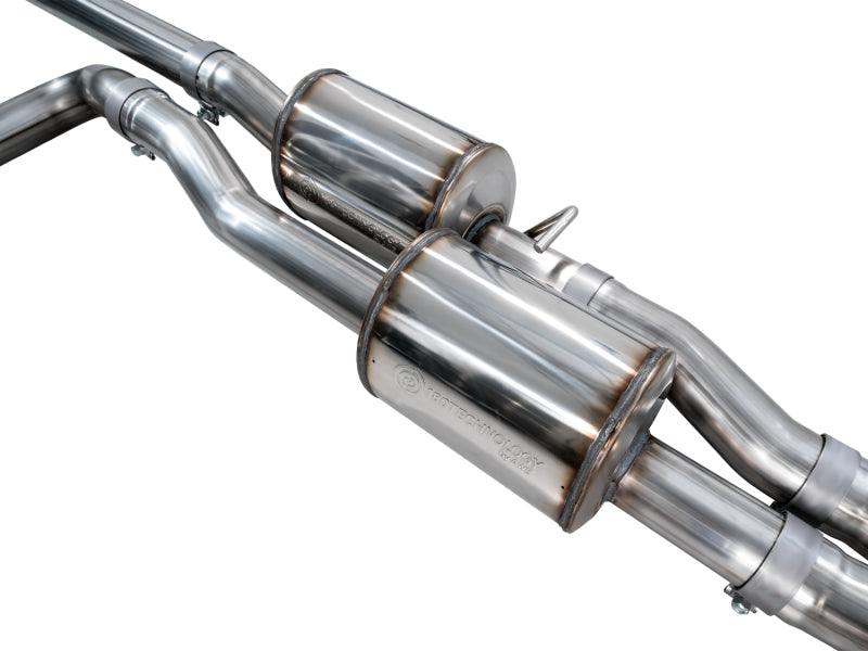 AWE Tuning 2025+ RAM 1500 RHO 3.0 I6 TT 0FG Dual Rear Exit Cat-Back Exhaust - Diamond Black Tips - 3015-33630