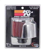 Load image into Gallery viewer, K&amp;N 1in Flange L x 3in OD x 2.5in Height Clamp On Crankcase Vent Filter - 62-1516