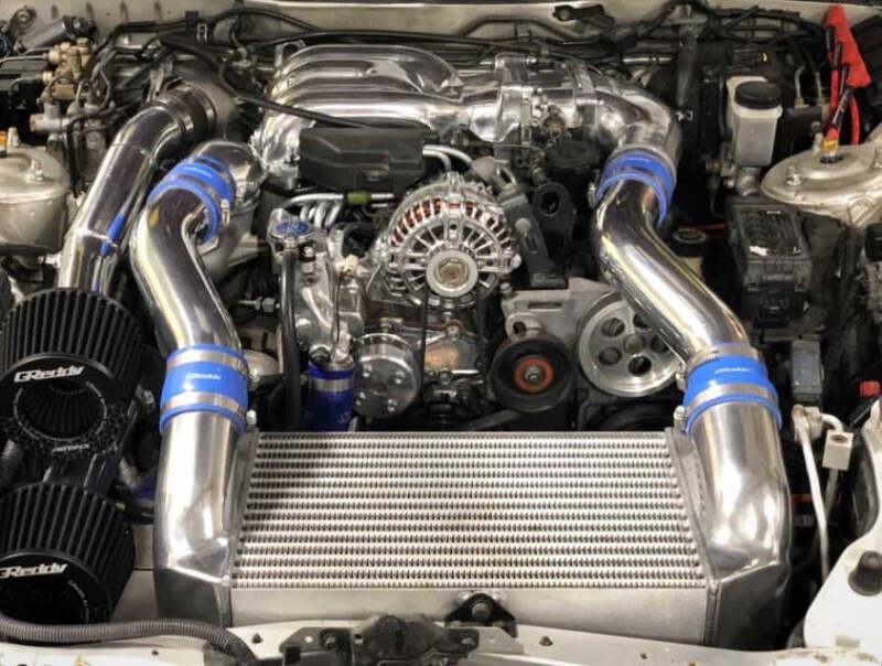 GReddy 93-95 Mazda RX-7 Intercooler Kit V-Mount FD3S I/C Only w/Suction Pipe *Special Order* - 12040713