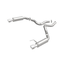 Load image into Gallery viewer, MagnaFlow Axle Back, SS, 3in, Competition, Dual Split Polished 4.5in Tip 2015 Ford Mustang GT V8 5.0 - 19103