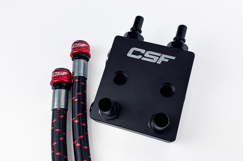 CSF 2021+ Ford Bronco 2.7L EcoBoost External Transmission Oil Cooler Kit - 8350