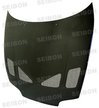 Load image into Gallery viewer, Seibon 93-98 Toyota Supra (JZA80L) TR Style Carbon Fiber Hood - HD9398TYSUP-TR
