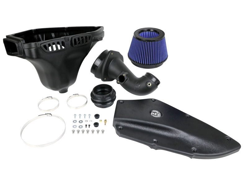 aFe MagnumForce Stage 2 Si Intake System Pro 5 R Black 06-12 BMW 3 Series E9x L6 3.0L Non-Turbo - 54-81012-B