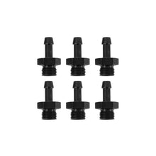 Load image into Gallery viewer, AEM Adjustable Fuel Pressure Regulator Barb Fitting -6 (9/16in-18) to 7mm - 5 Pack - 25-393
