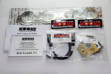 Load image into Gallery viewer, Kooks 2016 + Chevrolet Camaro SS 1 7/8in x 3in SS Longtube Headers w/ Catted Connection Pipes - 2260H420