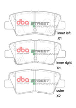 Load image into Gallery viewer, DBA 13-16 Hyundai Elantra GT SP Performance Rear Brake Pads - DB2076SP
