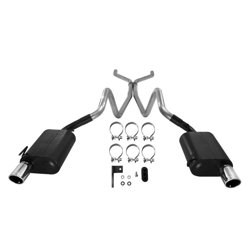 Flowmaster 05-09 Mustang V6 Force II Cat-Back Exhaust System - 817510