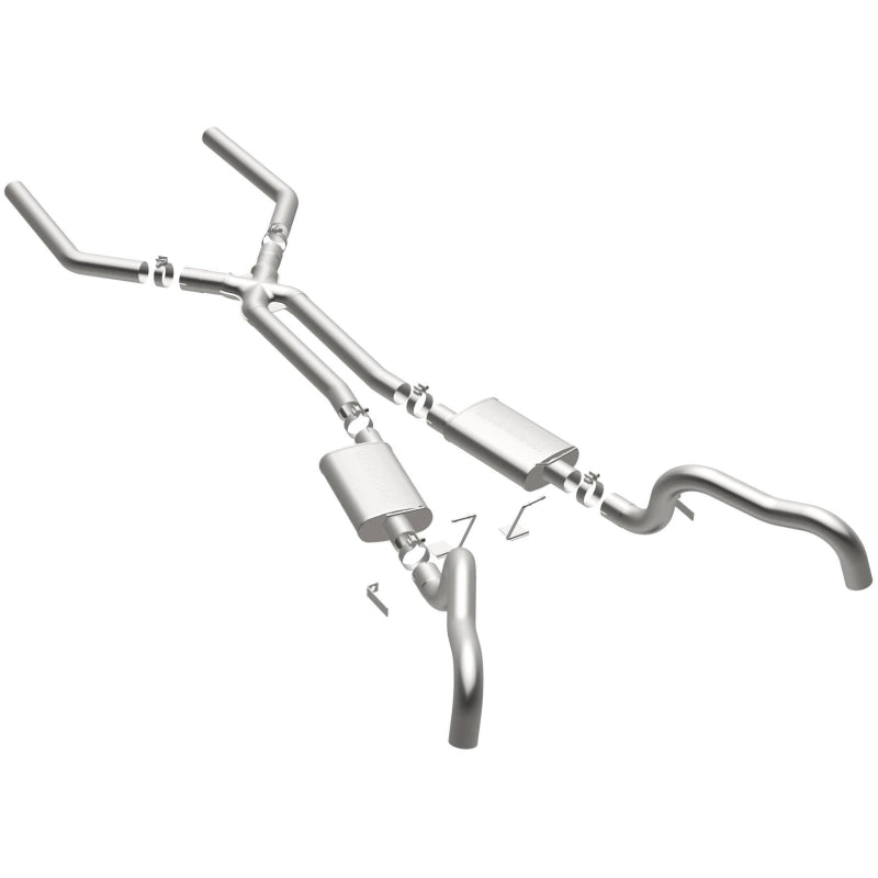 MagnaFlow Sys Cat-Back 67-72 GM F-Body 3inch Std - 15899