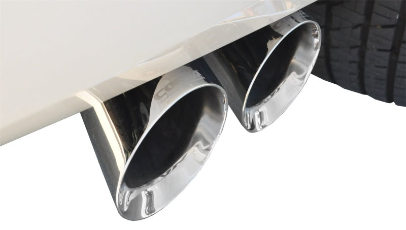 Corsa 2015-2020 Chevy Tahoe/GMC Yukon Cat-Back Exhaust Sport 3in Single Side Twin Polished 4in Tips - 14859