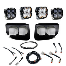 Load image into Gallery viewer, Baja Designs 20-22 Ford SD Squadron Pro/SAE 2.0 Dual Fog Pocket Kit Upfitter (SAE Fog) - Clear - 440039UP