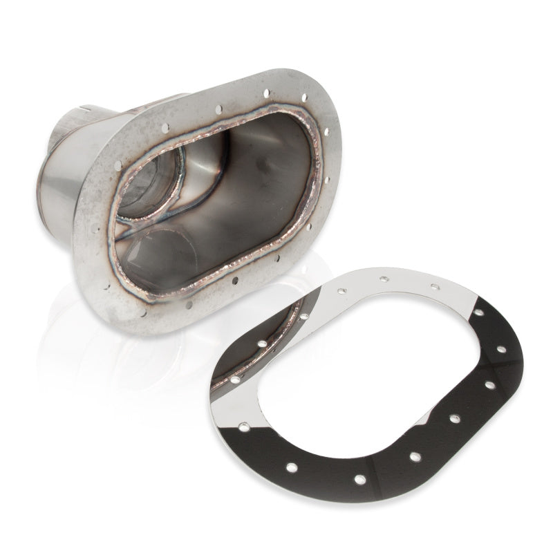 Stainless Works Oval Through-Body Tip - ST2813