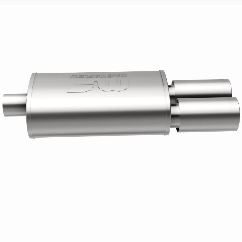 MagnaFlow Muffler W/Tip Mag SS 14X5X8 2.25/3. - 14816