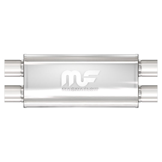 MagnaFlow Muffler Mag SS 18X5X8 2.5 D/D - 12468
