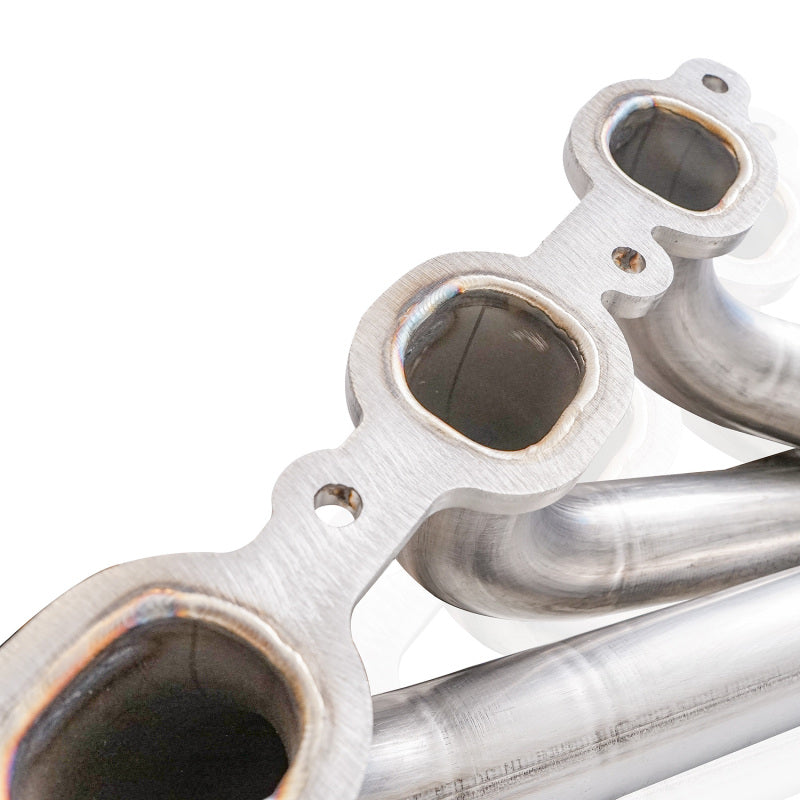 Stainless Works 2019+ Chevrolet Silverado 5.3/6.2 Catted Headers 1-7/8in Primaries 3in Leads X-Pipe - CT19HCAT