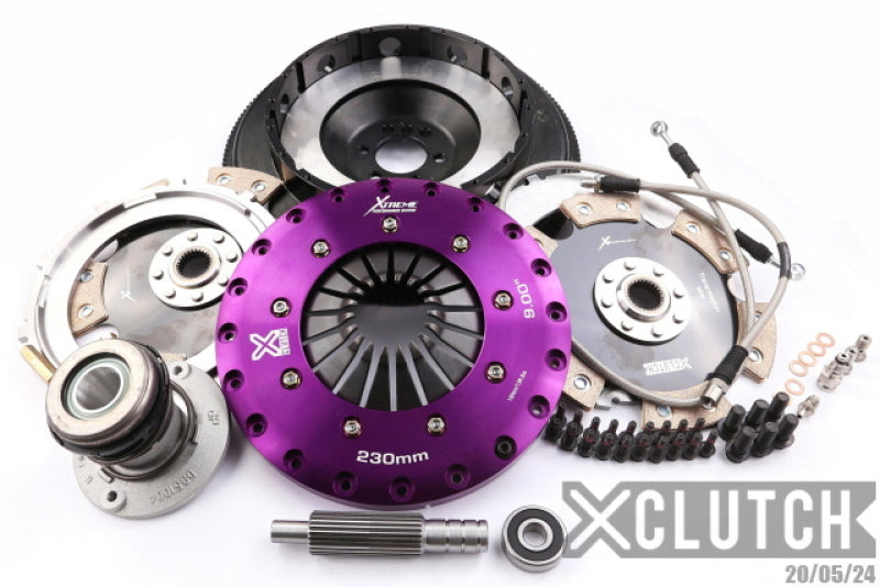 XClutch 15-17 Chevrolet SS Base 6.2L 9in Twin Solid Ceramic Clutch Kit - XKGM23632-2E