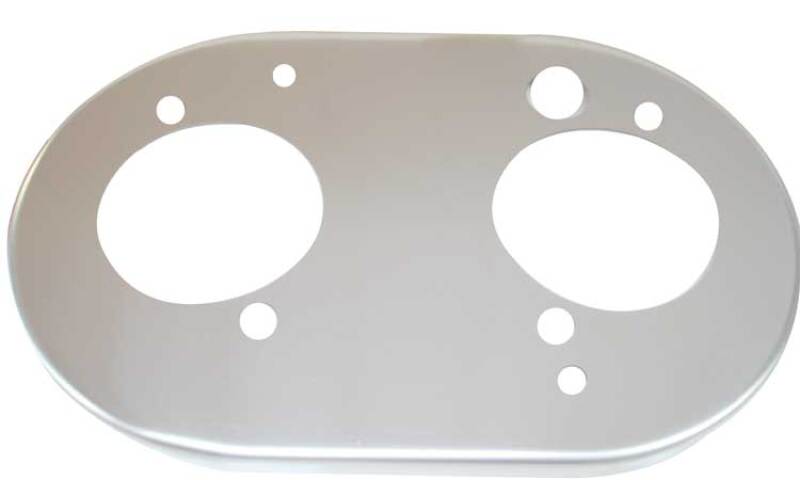 K&N Bolt-On Oval Unit 2in Flg 2in H - 56-9106