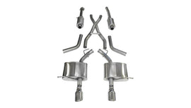 Corsa 2011-2024 Dodge Durango 5.7L V8 Polished Sport Dual Rear Cat-Back Exhaust - 14459