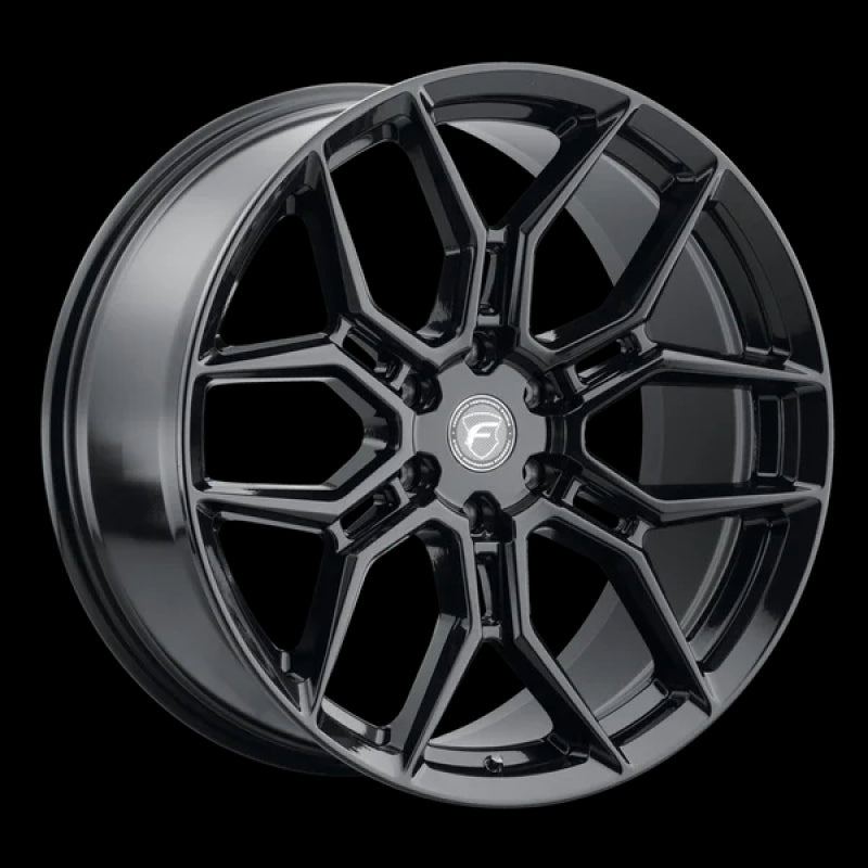 Forgestar X12 22x10 / 6x135 BP / ET30 / 6.68in BS Gloss Black Wheel - F03120089P30