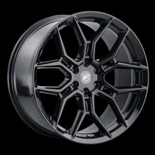 Load image into Gallery viewer, Forgestar X12 22x10 / 6x135 BP / ET30 / 6.68in BS Gloss Black Wheel - F03120089P30