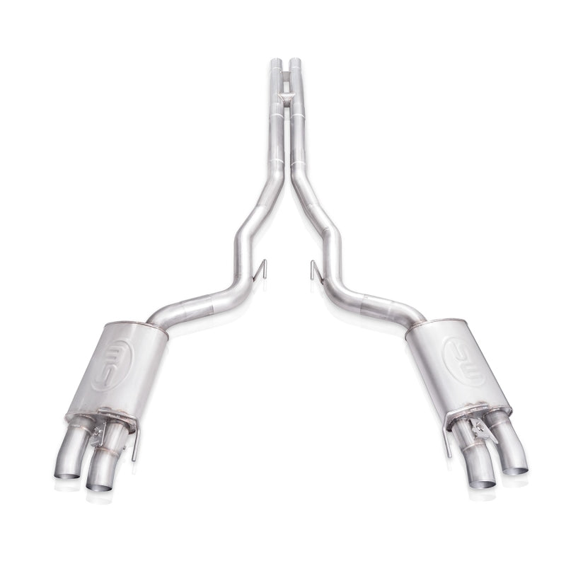 Stainless Works 2015+ Ford Shelby GT350 Redline Performance Connect H-Pipe Catback Exhaust w/Valves - GT350CBHPCR