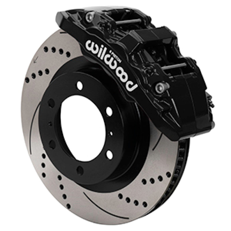 Wilwood - 15-21 Toyota Tacoma Aero6-DM SRP Front Brake Kit GT Vented 13.31 Rotor W/Lines - 140-17511-D