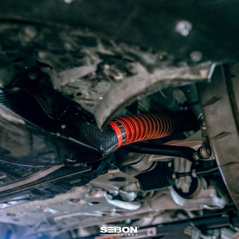 Seibon 2023 Nissan Z Carbon Fiber Brake Cooling Duct - BCD22NSZ