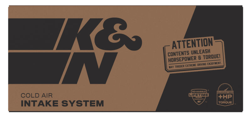 K&N 06-10 Toyota Yaris L4-1.5L Flat Black Typhoon Short Ram Intake - 69-8612TFK