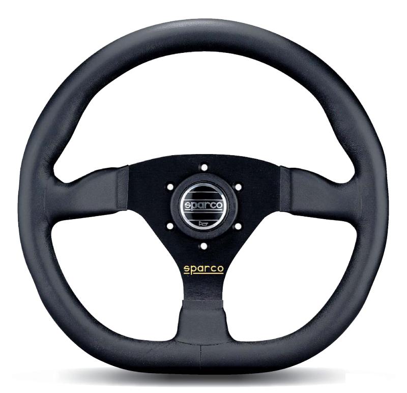 Sparco Steering Wheel L360 Ring Suede Black - 015TRGS1TUV