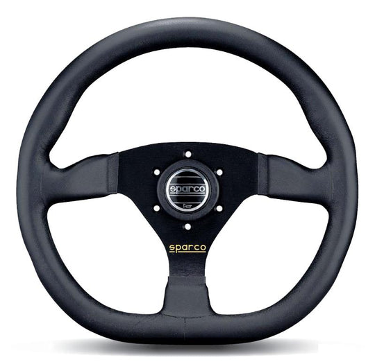 Sparco Steering Wheel Ring L360 Leather Black - 015TRGL1TUV