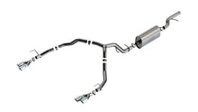 Load image into Gallery viewer, Borla 21-22 Chevrolet Tahoe 5.3L V8 2/4WD 4DR 3.00in/2.75in Touring Cat-Back Exhaust w/ Chrome Tips - 140856