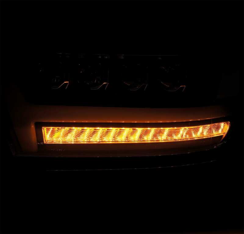 AlphaRex 19-20 Ram 1500HD NOVA LED Proj Headlights Plank Style Chrome w/Activ Light/Seq Signal/DRL - 880517
