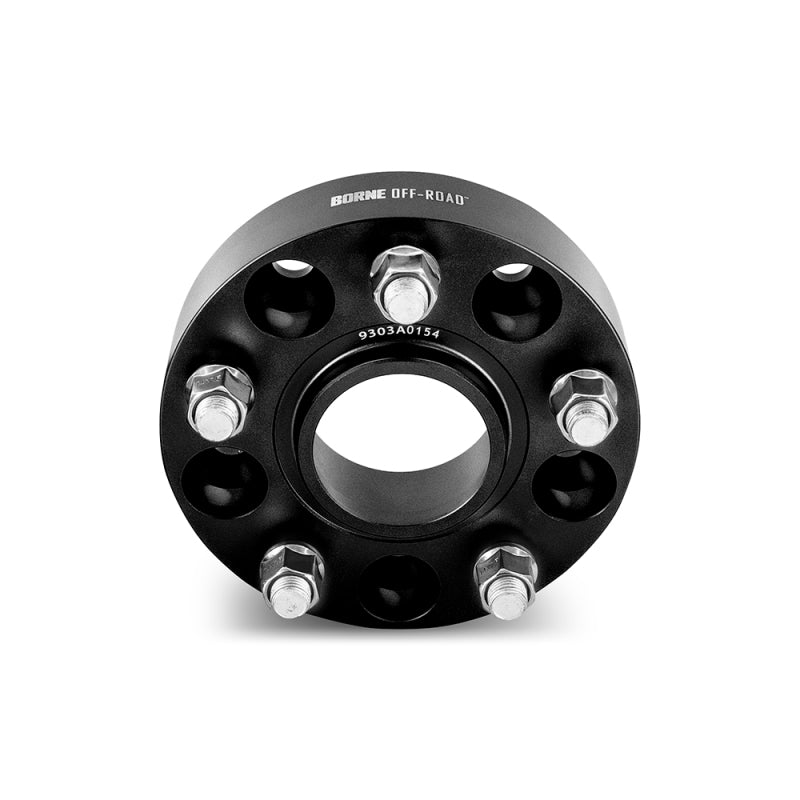 Mishimoto Wheel Spacers - 5x127 - 71.6 - 38.1mm - M14 - Black - BNWS-003-381BK