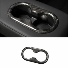 Load image into Gallery viewer, Backseat Cup Holder for Tesla Model 3 Model Y - Carbon Fiber Interior Mods