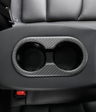 Load image into Gallery viewer, Backseat Cup Holder for Tesla Model 3 Model Y - Carbon Fiber Interior Mods